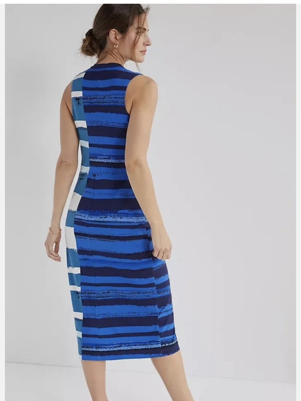 Anthropologie Corey Lynn Calter stripped dress - Picture 3 of 10
